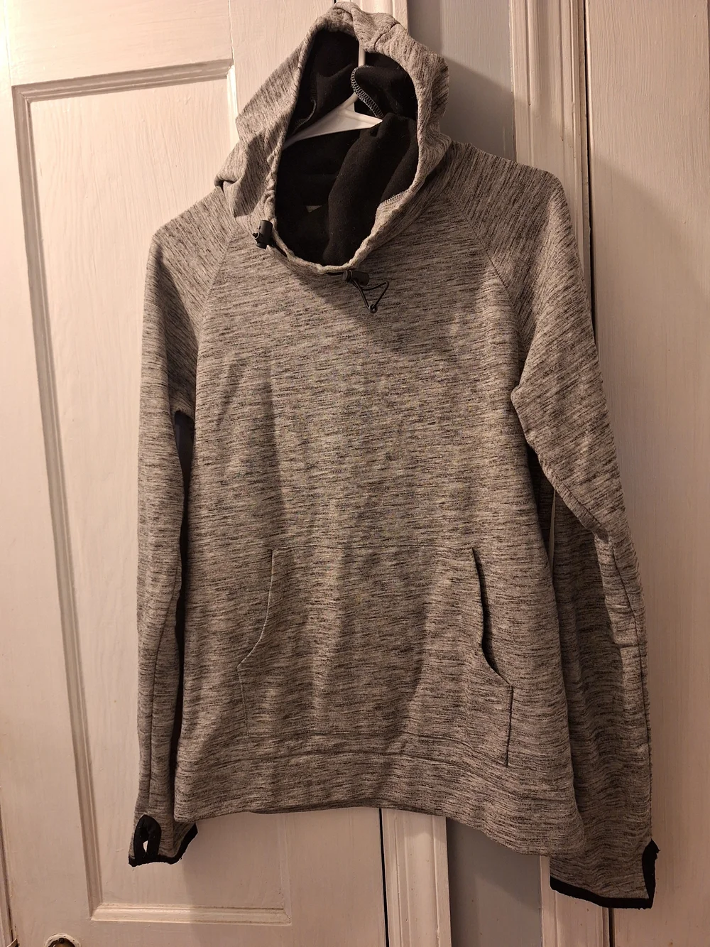 Forever 21 Men's Heather Gray Crewneck Hoodie Sweater